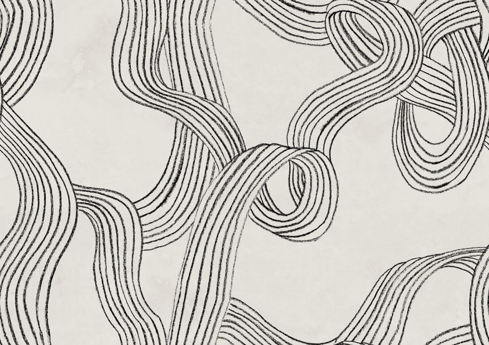 Stripes Repeatable, Black & White, Rebel Walls