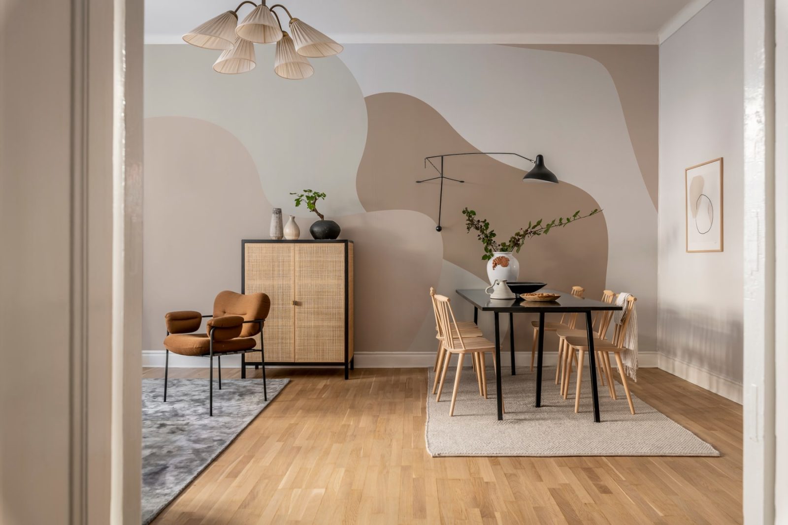 Soft Forms, Beige, Rebel Walls 3