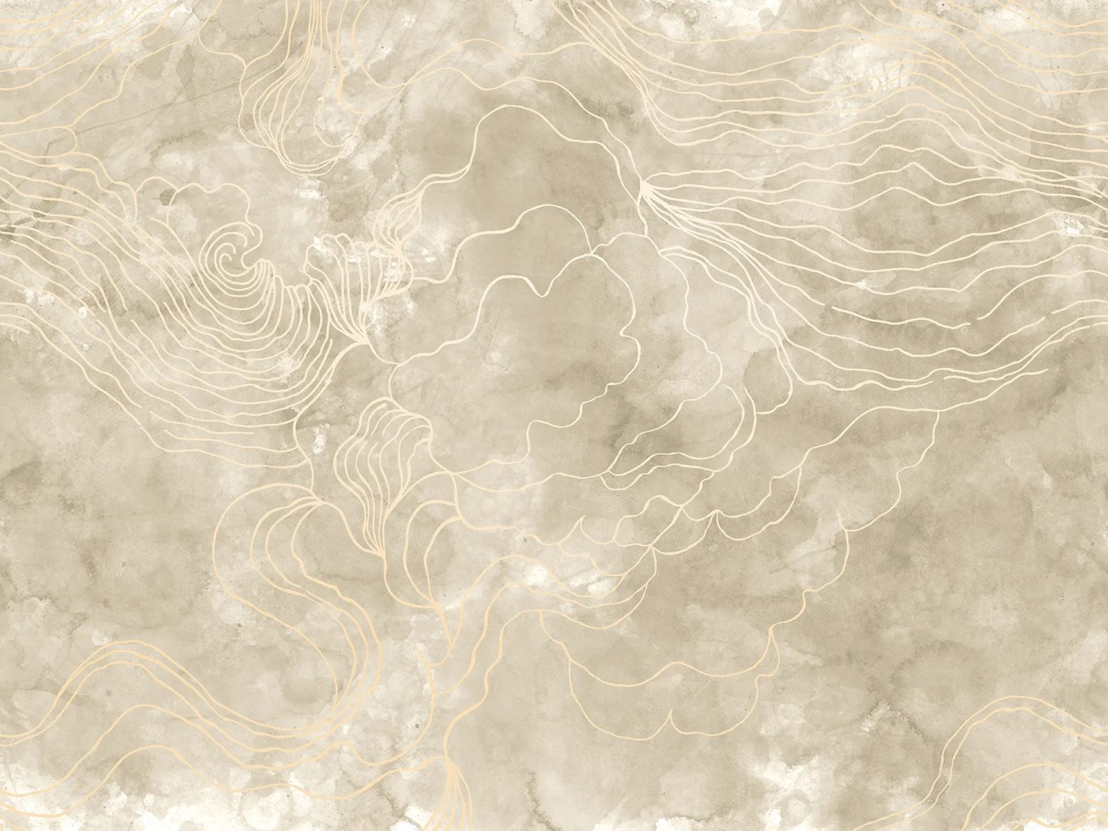 Opulence Storm, Beige, Rebel Walls