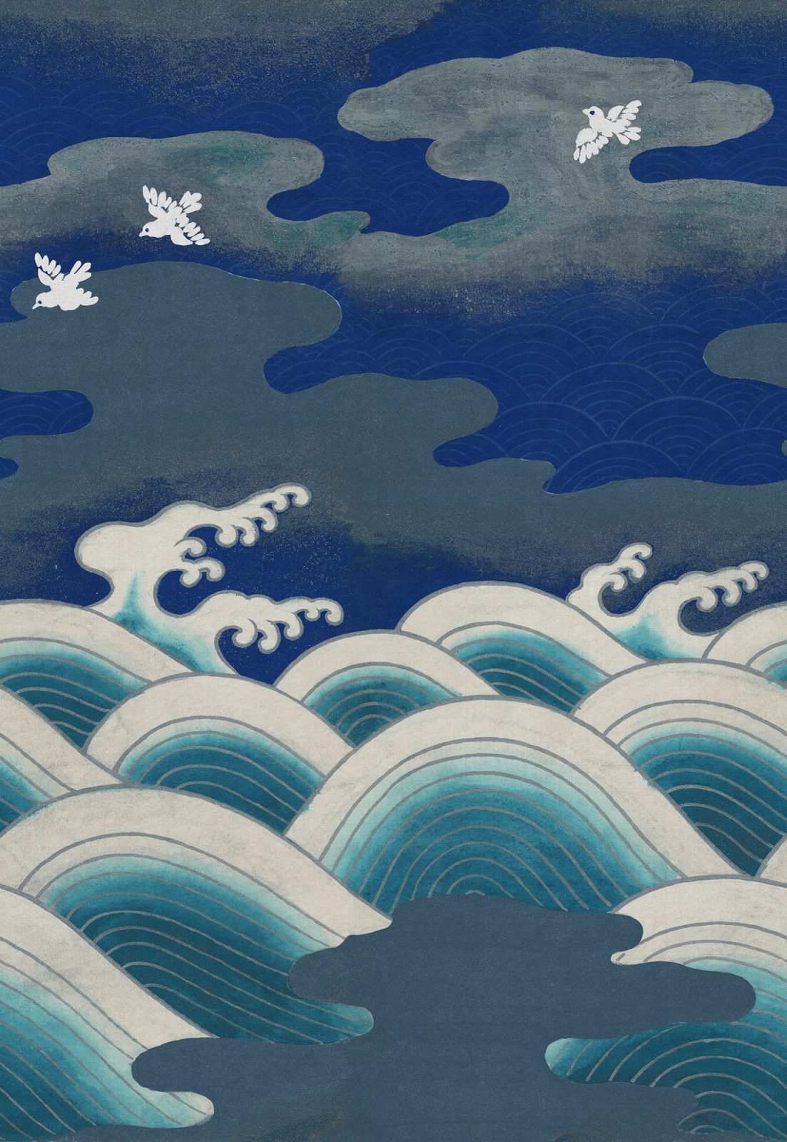 Waves of Happiness, Blue, Rebel Walls