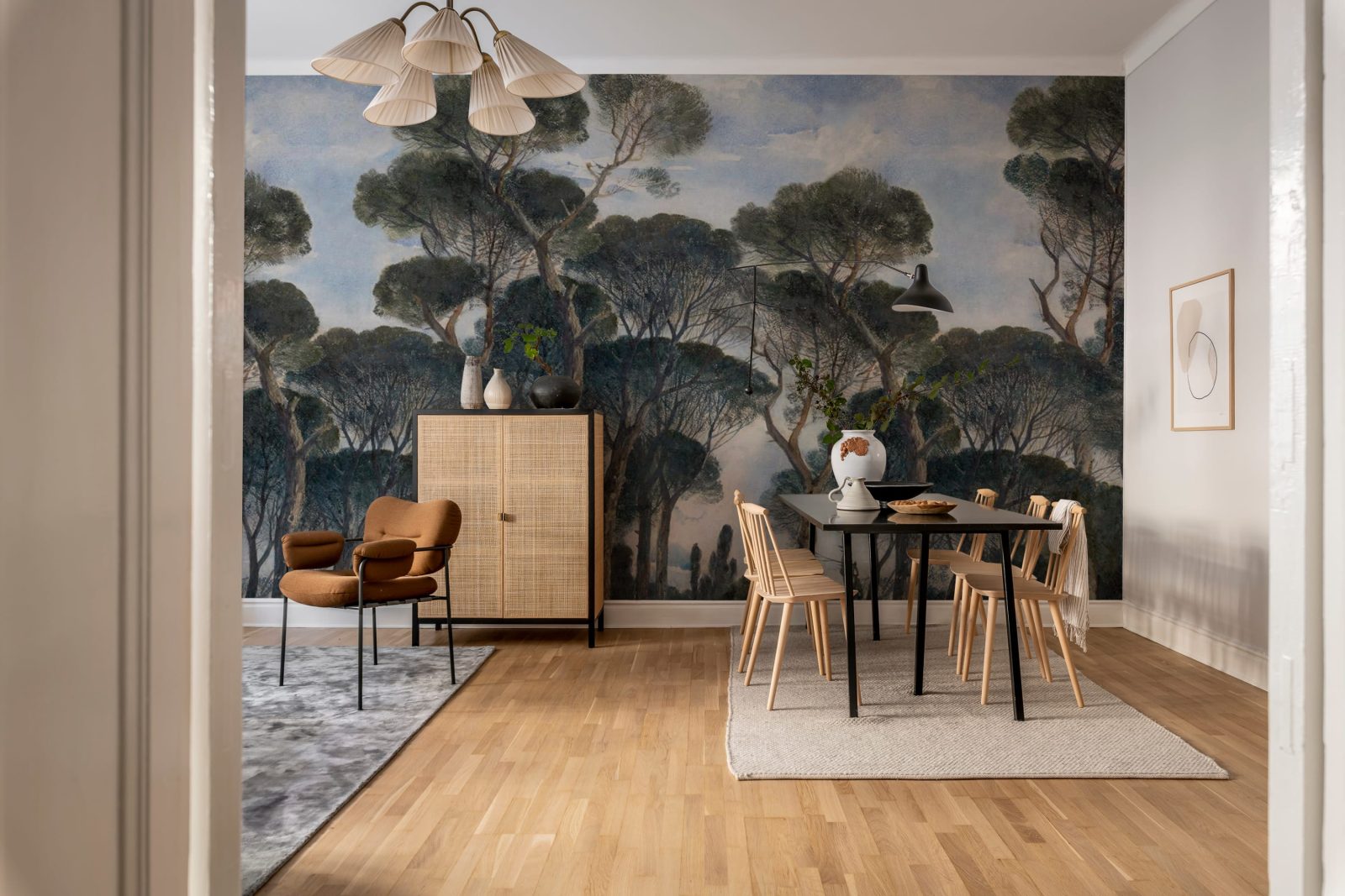 Umbrella Pines, Vintage, Rebel Walls 2