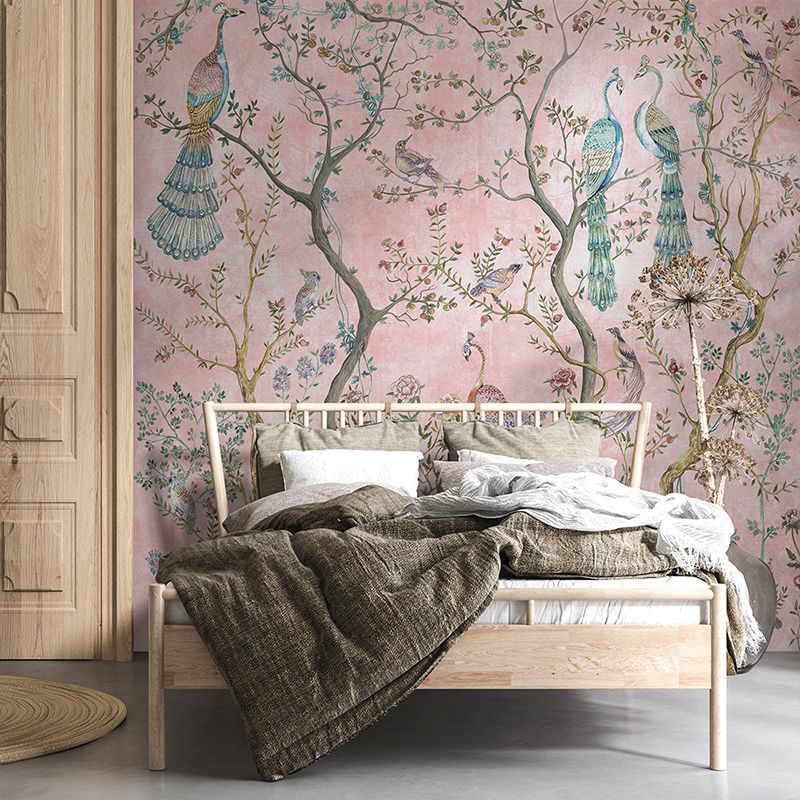 Peacock Chinoiserie in Ros√©, VLAdiLA 2