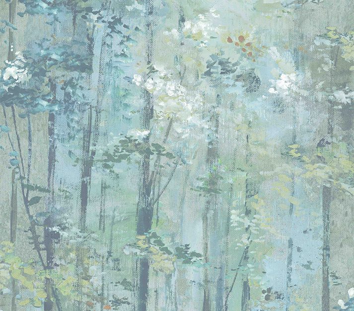 Glade, Seafoam Green Luxury Tree, 1838 Wallcoverings, 5.3mp / rola