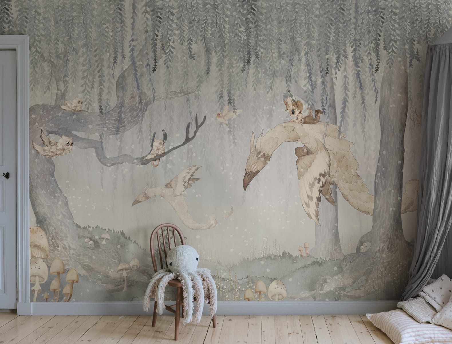 Dream Forest Boy, Blue Gray, Rebel Walls 3