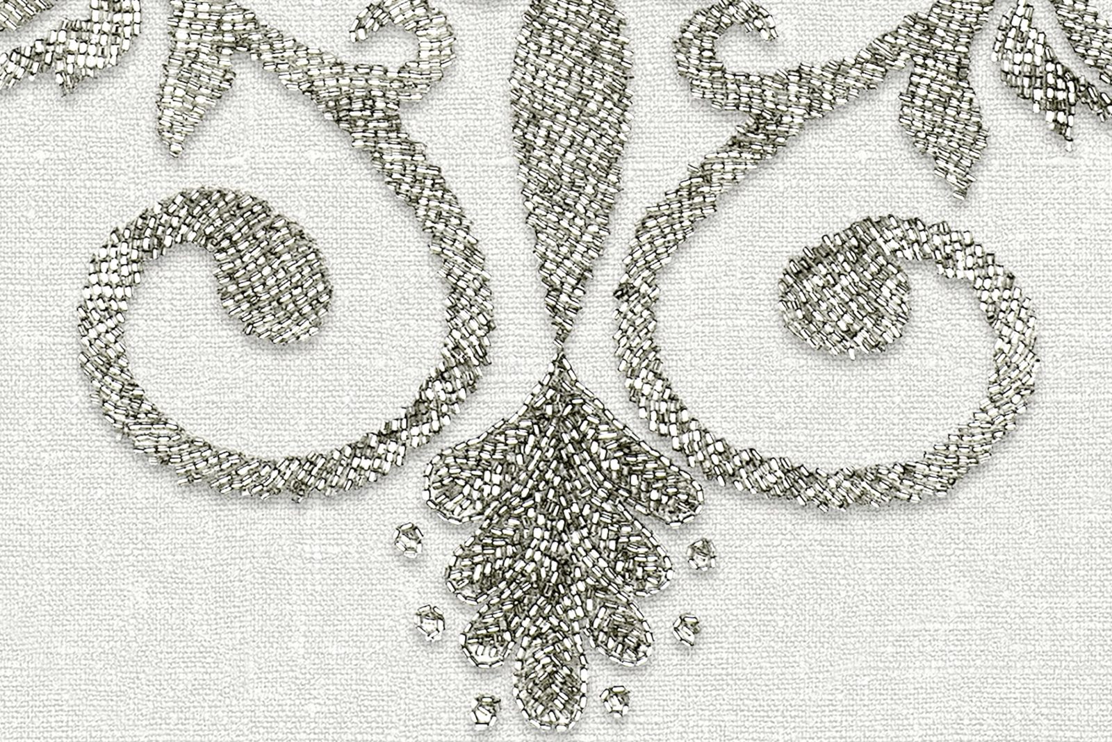 Baroque Pearl, White, Rebel Walls 4