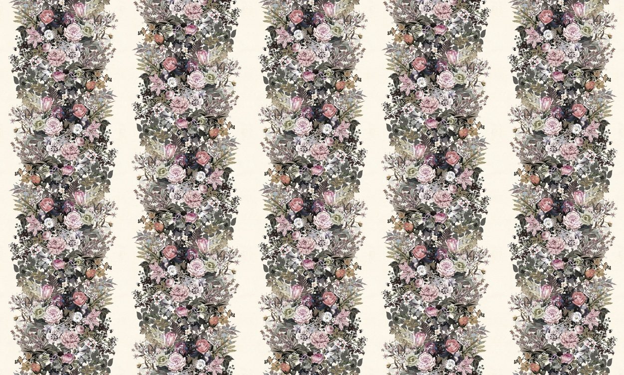 Flowerbed, Vintage, Rebel Walls