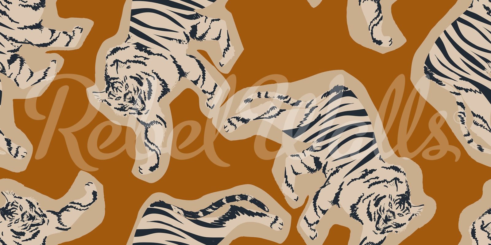 Quirky Tigers, Rust, Rebel Walls