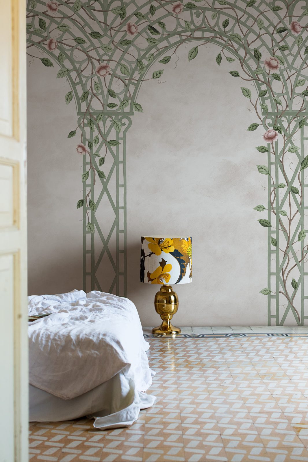 Poetic Trellis, Green, Rebel Walls 3