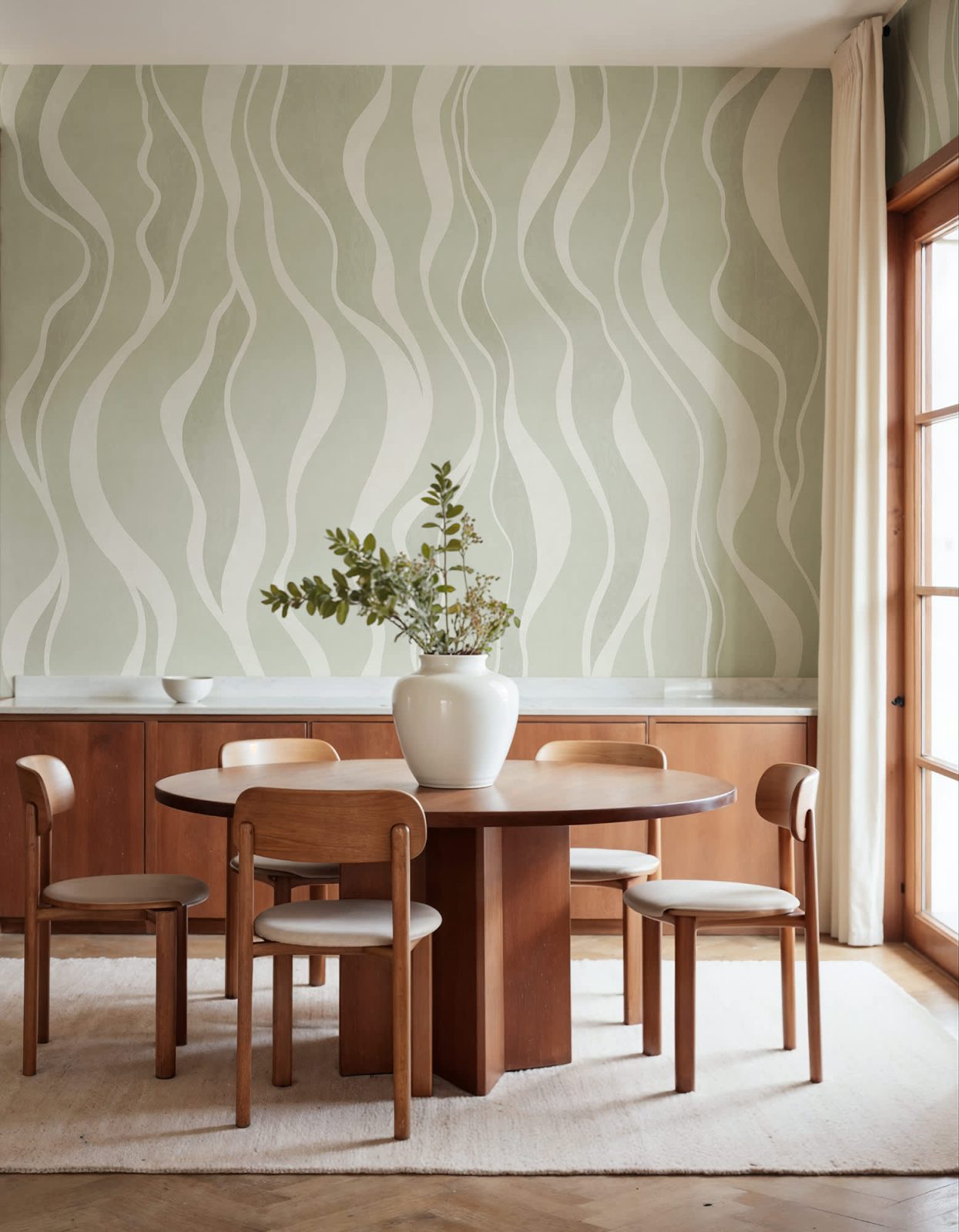 Gentle Lines, Green, Rebel Walls 2