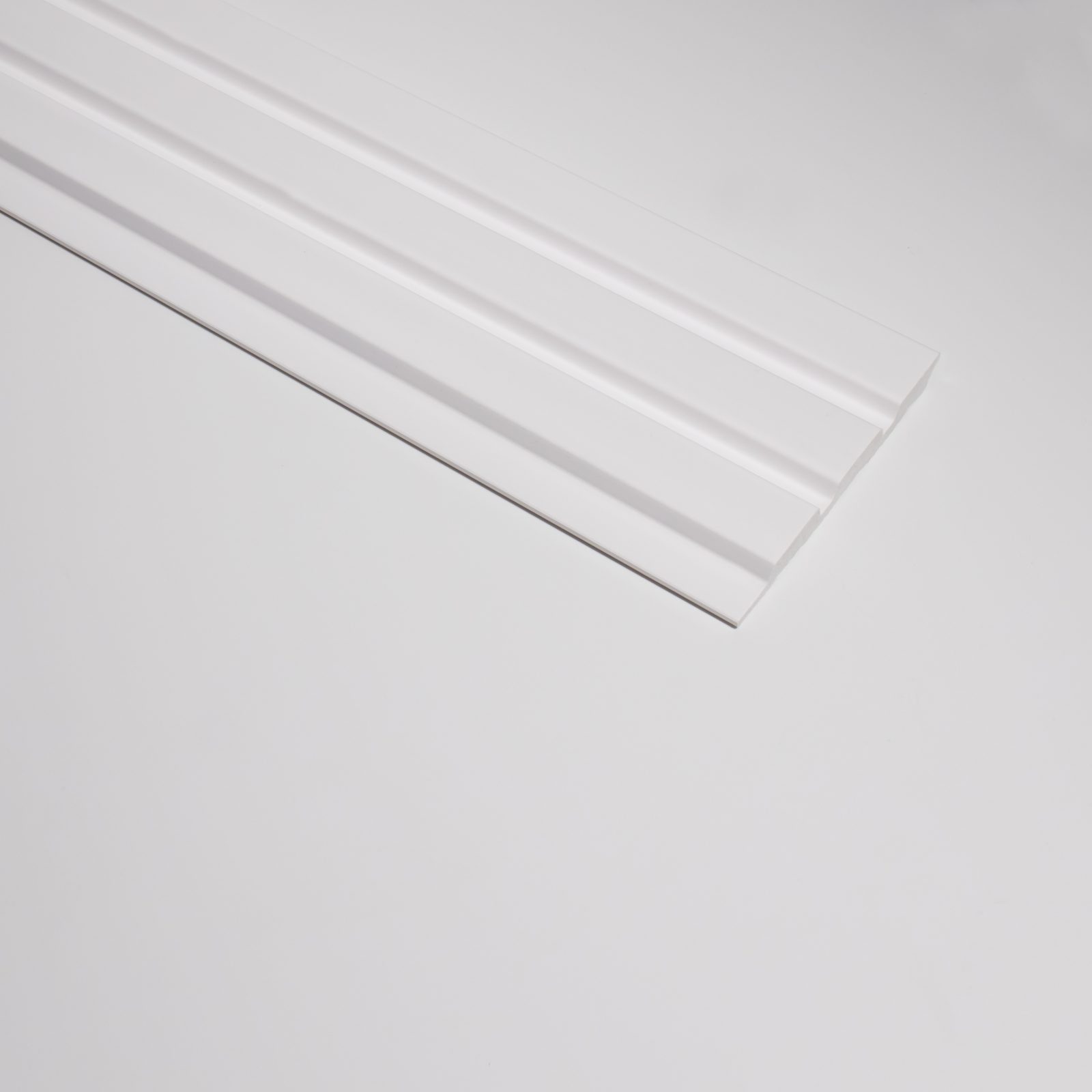 Riflaj decorativ 3D Olmo, Alb, 270x12.2 cm, Lamelio 3
