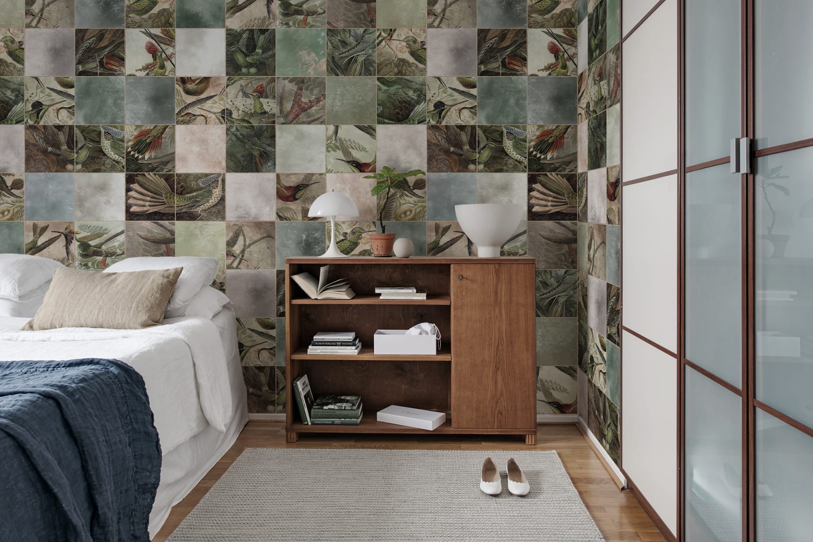 Birds of Paradise, Tiles, Rebel Walls 4
