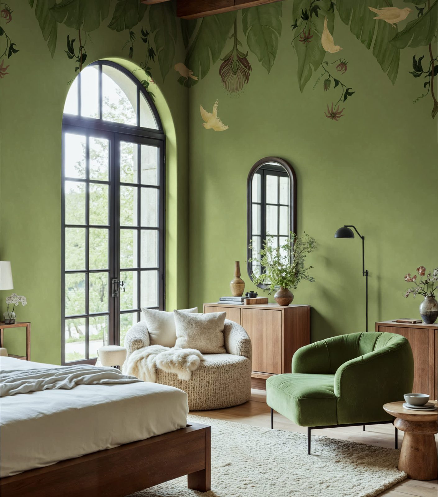 Birds in the Trees, Green, Rebel Walls 2