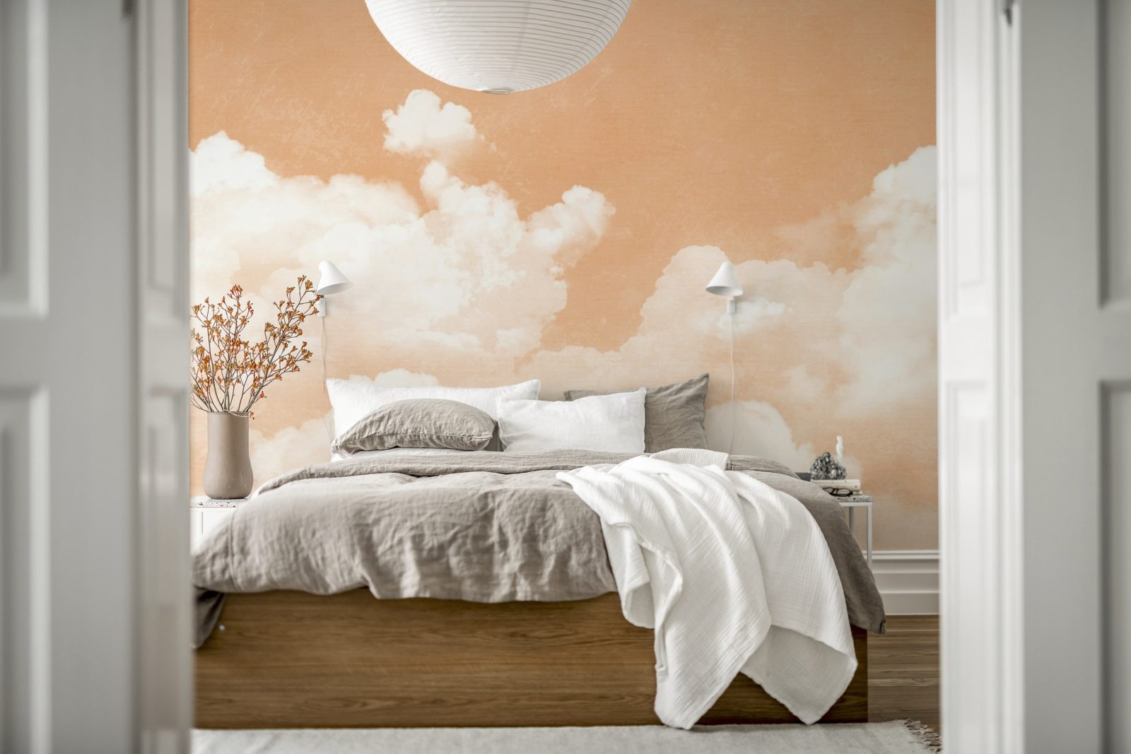 Cuddle Clouds, Peach Fuzz, Rebel Walls 2