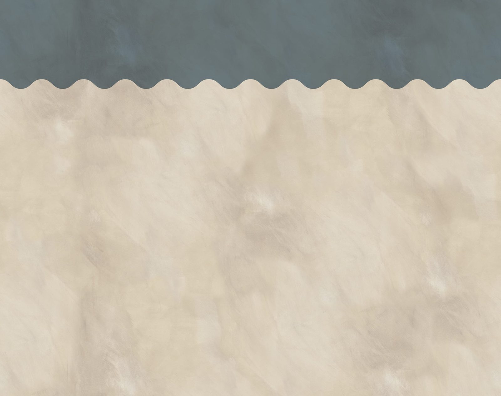Wave Border, Misty Blue, Rebel Walls