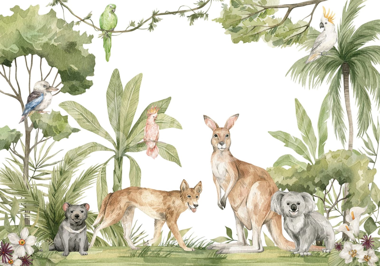 Jungle Animals, Rebel Walls