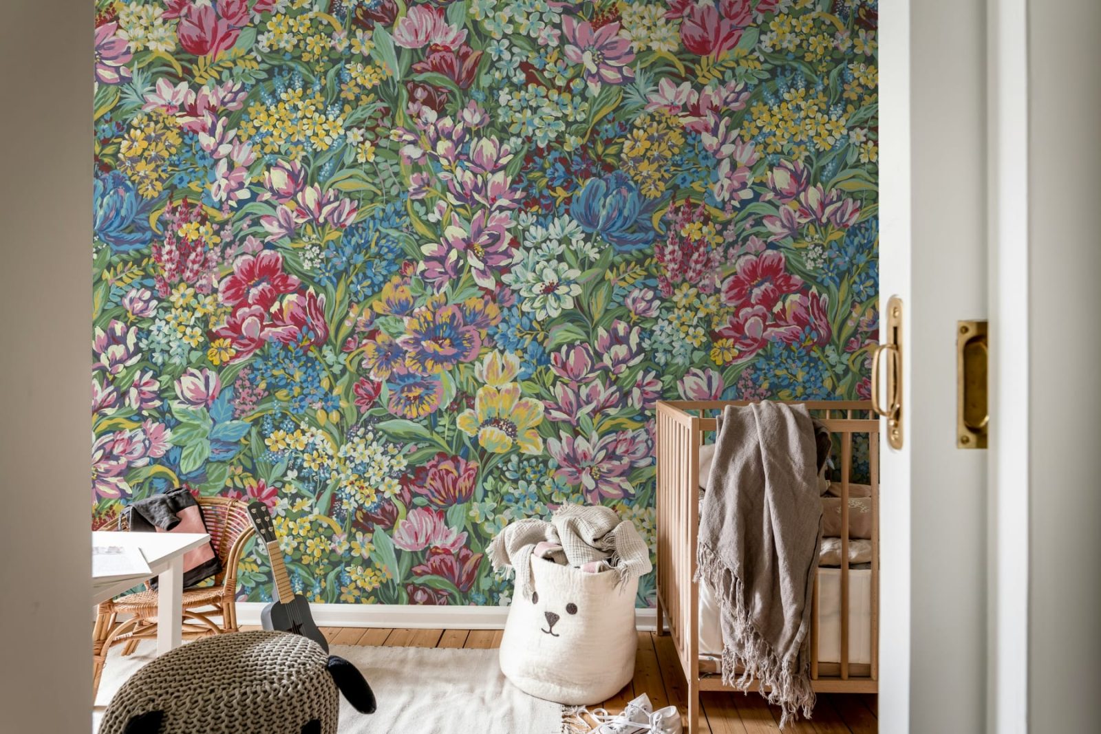 Floral Garden, Summer, Rebel Walls 3