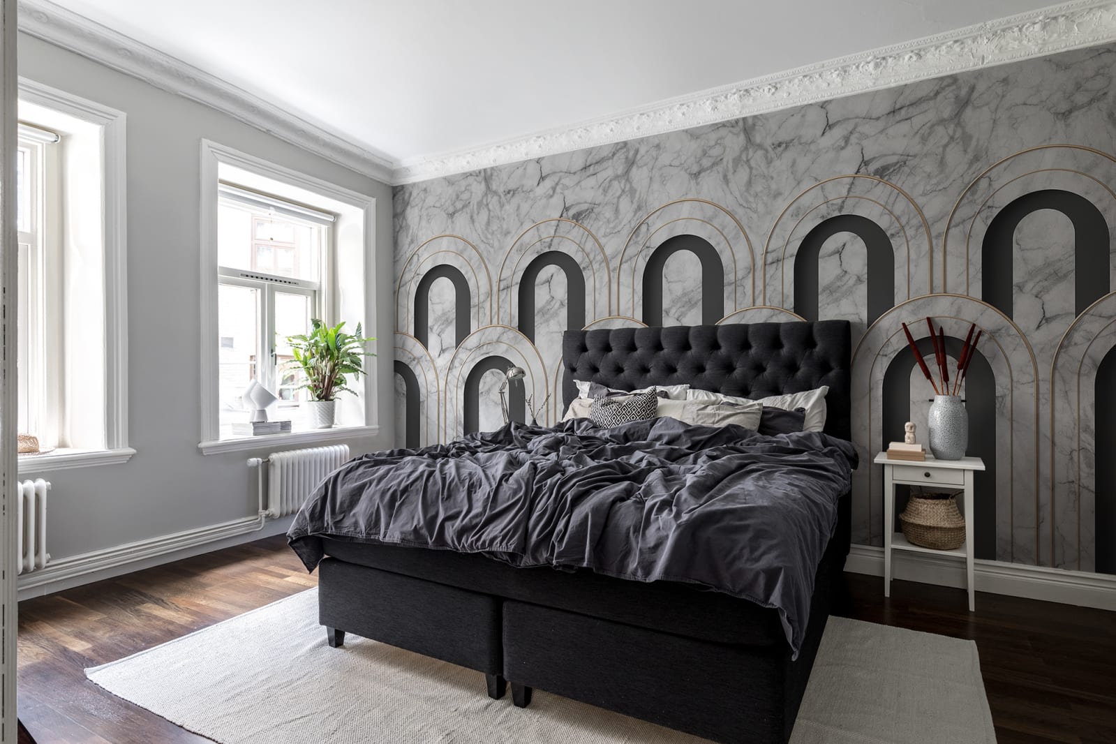 3D Arch Deco, Marble, Rebel Walls 2