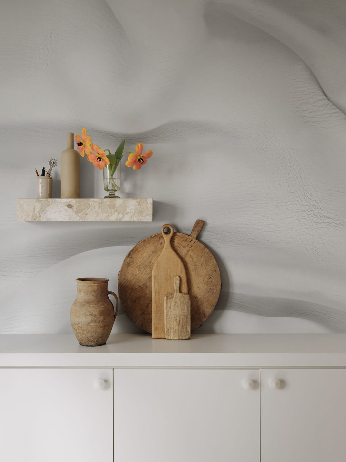 Formed by Time, White, Rebel Walls 3