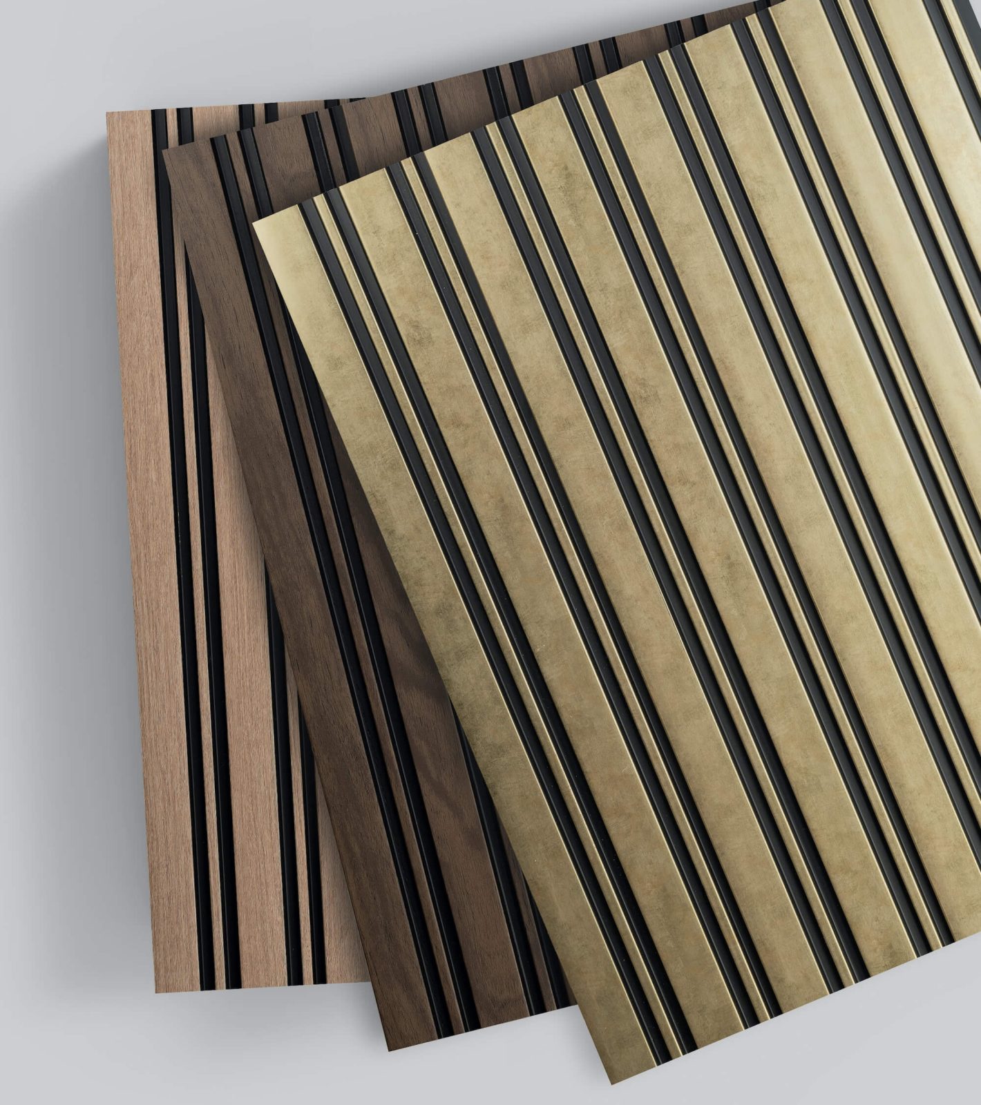 Riflaj decorativ 3D Milo, Oak Sonoma, 270x11.6cm, Lamelio 8