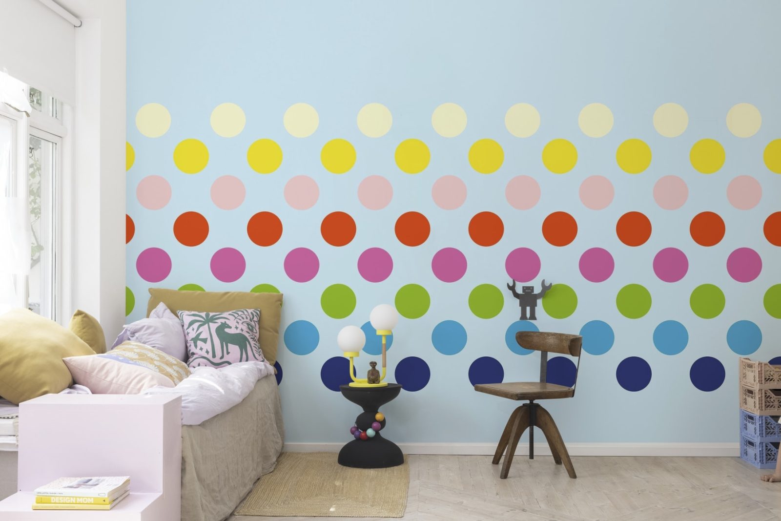 Big Dots, Rainbow, Rebel Walls 3