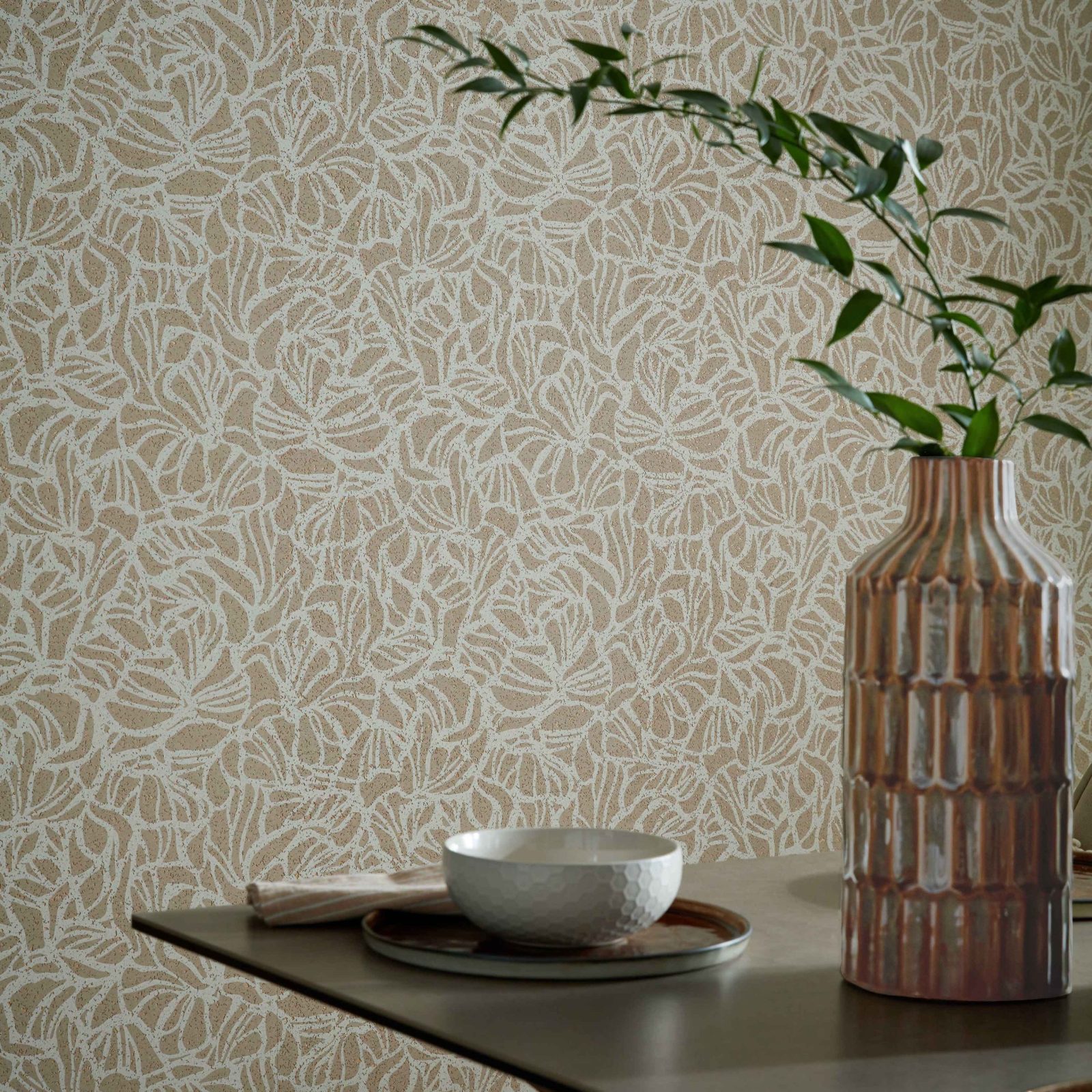 Purity, Cork Luxury Patterned (pluta naturala), 1838 Wallcoverings, 5.3mp / rola 4