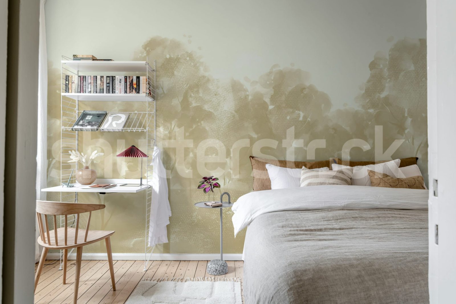 Misty Grove, Beige, Rebel Walls 2