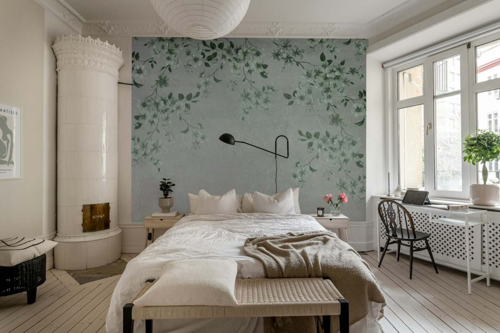 Hanging Flora, Gray, Rebel Walls 2