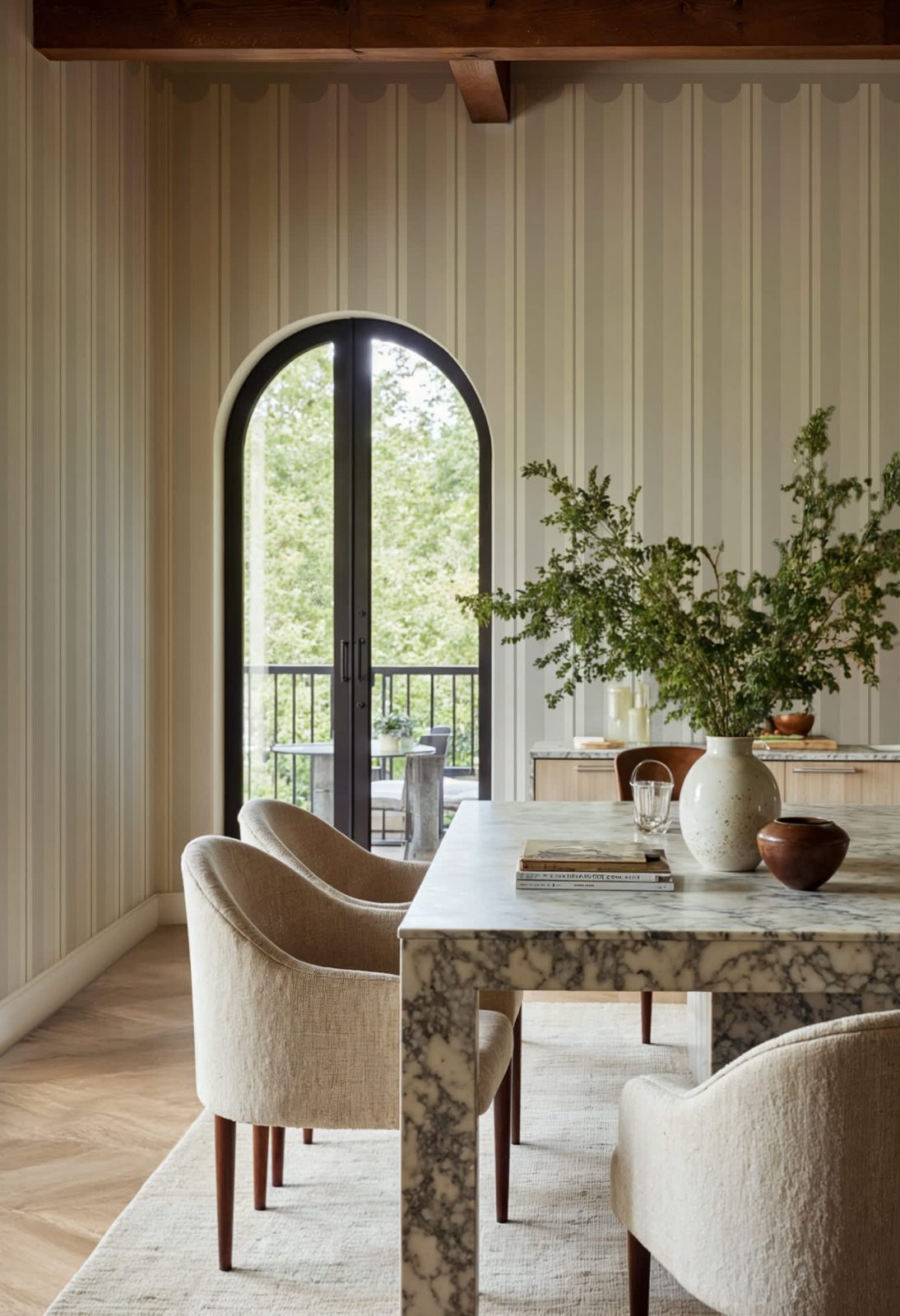 Border Stripe, Gray, Rebel Walls 3