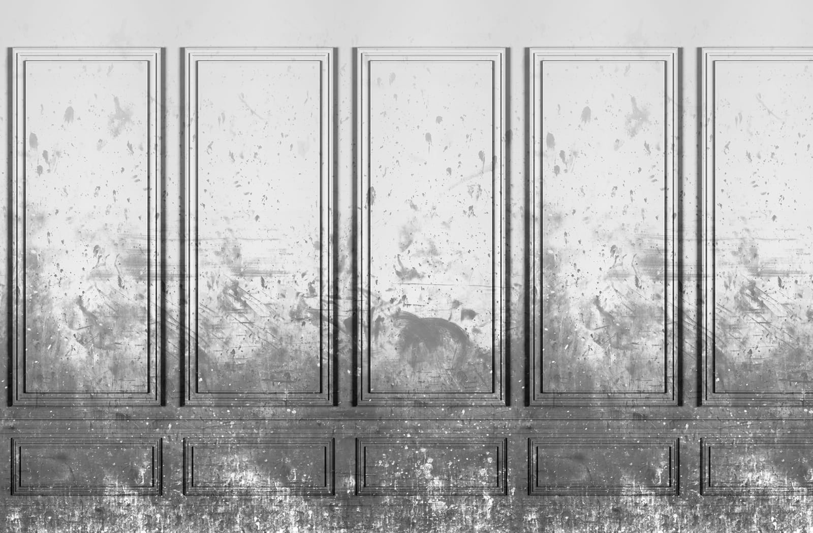 Patinated Panels, Smoke, Rebel Walls