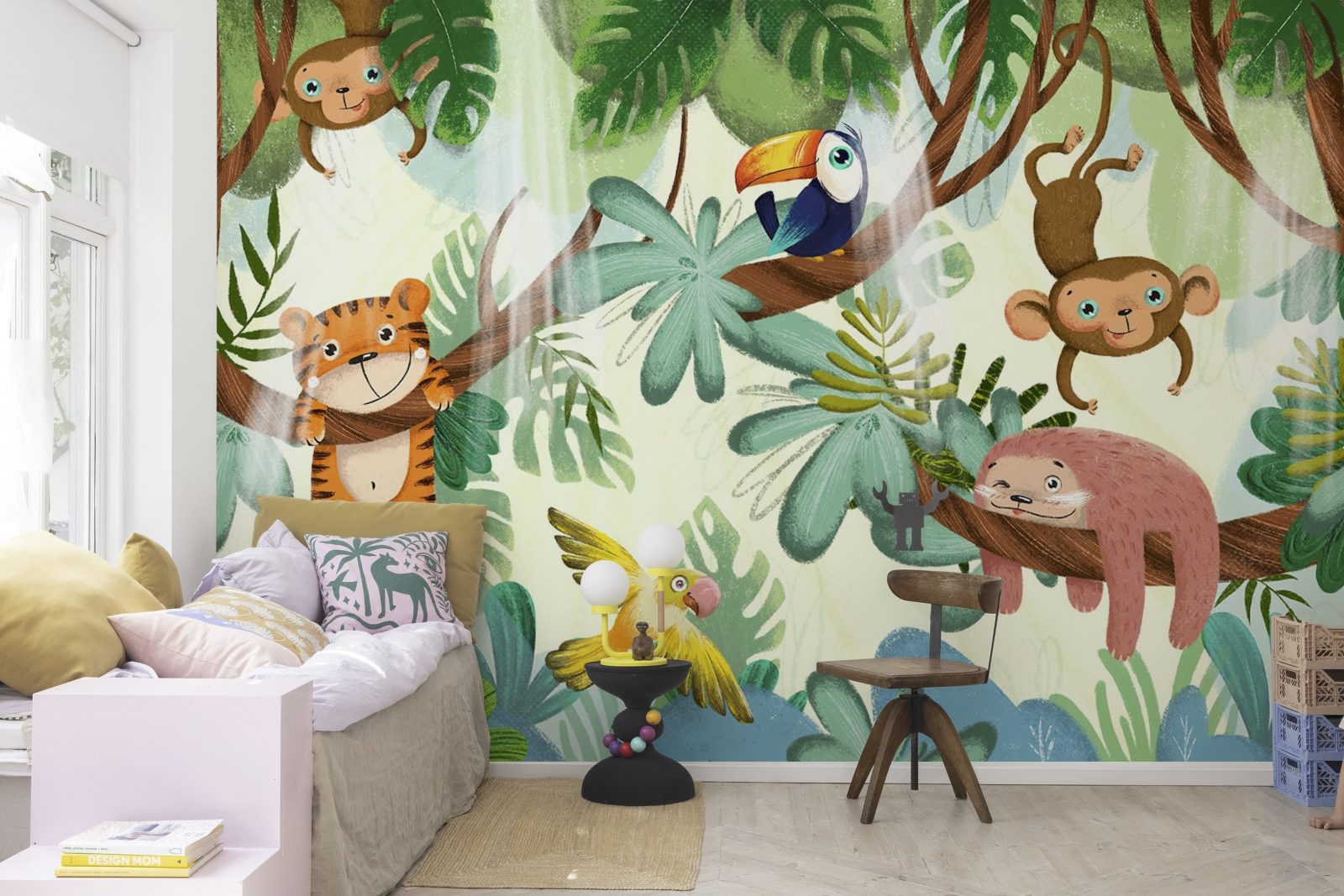 Jungle Buddies, Green, Rebel Walls 2