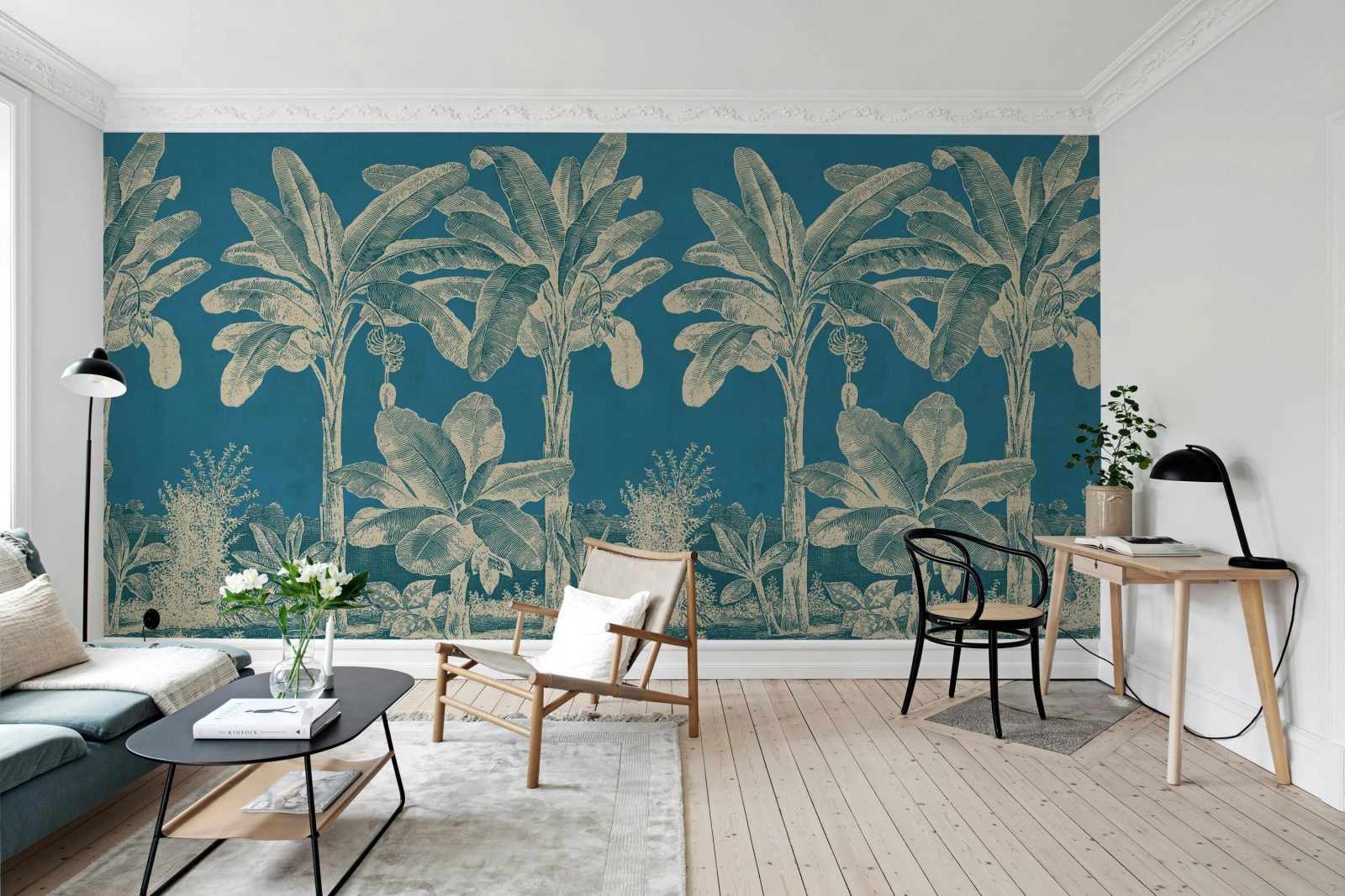 Timeless Tropics, Blue, Rebel Walls 2