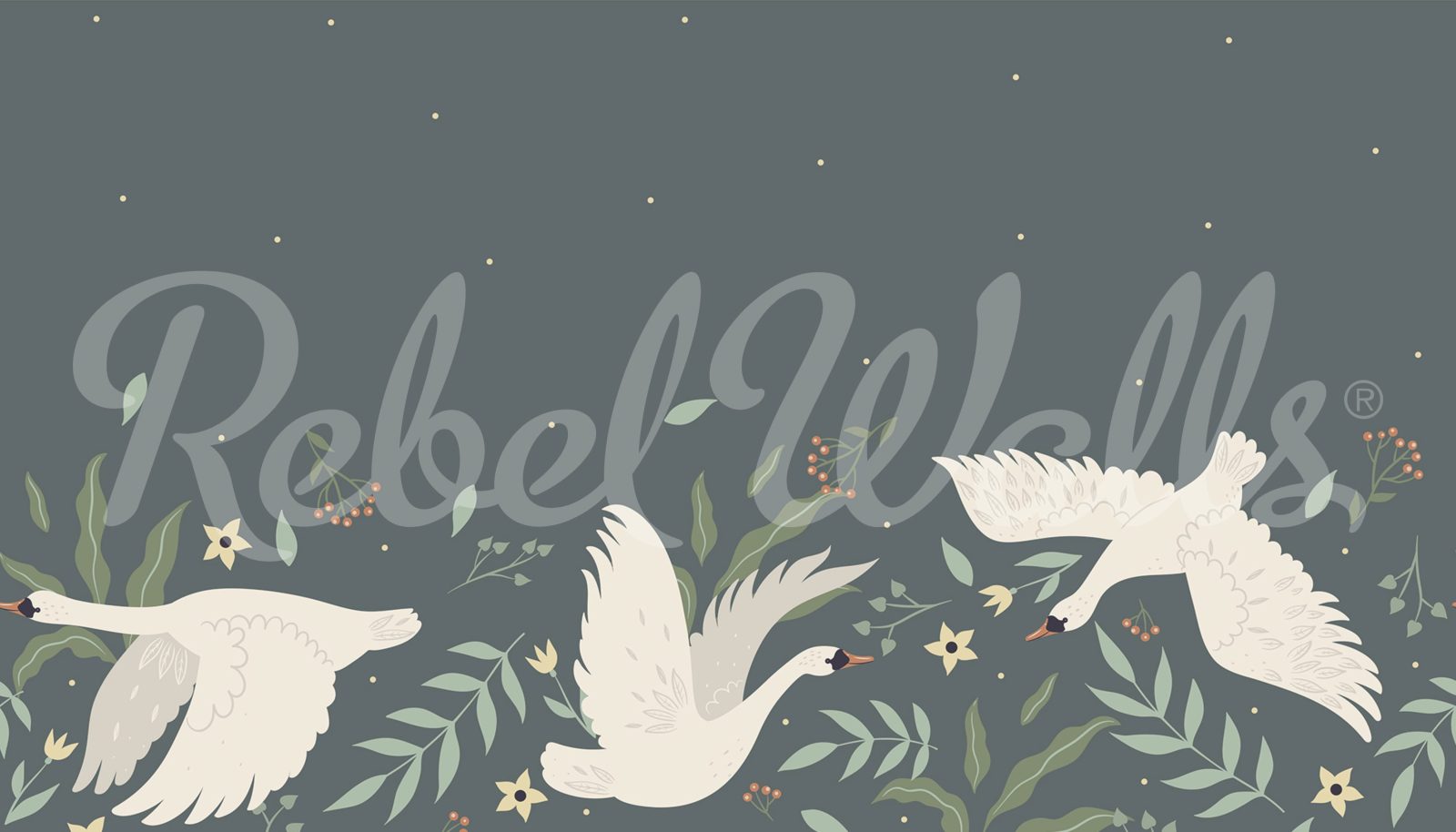 Swan Bloom, Spring, Rebel Walls