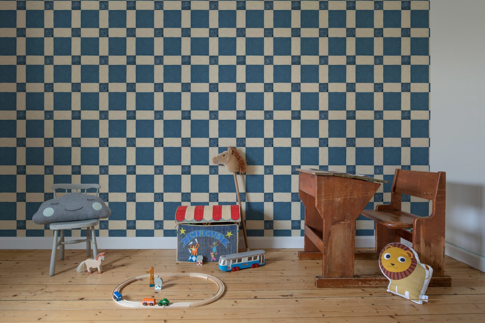 Artisan Square, Light Blue, Rebel Walls 3
