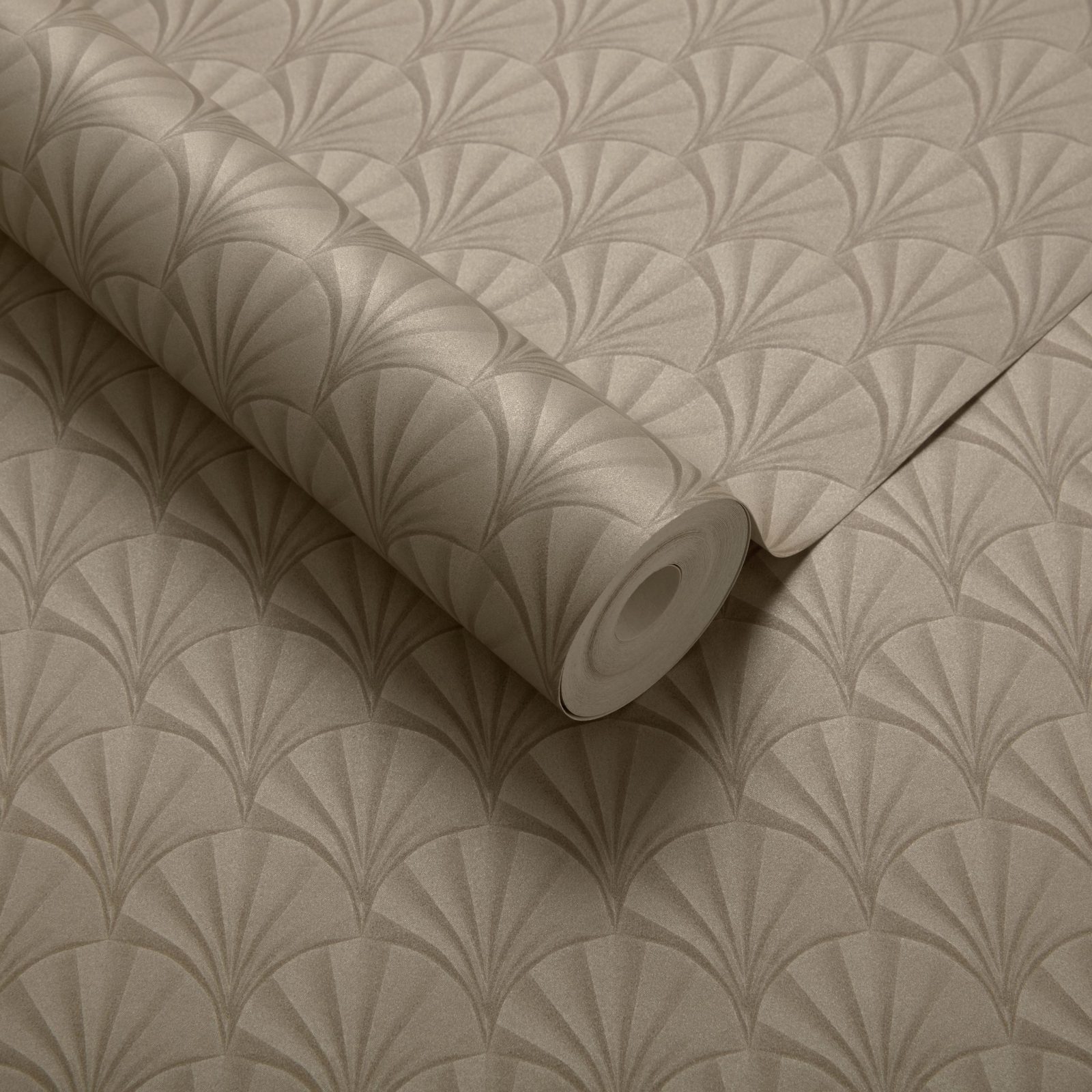 Elodie, Honey Beige Luxury Art Deco, 1838 Wallcoverings, 5.3mp / rola 3