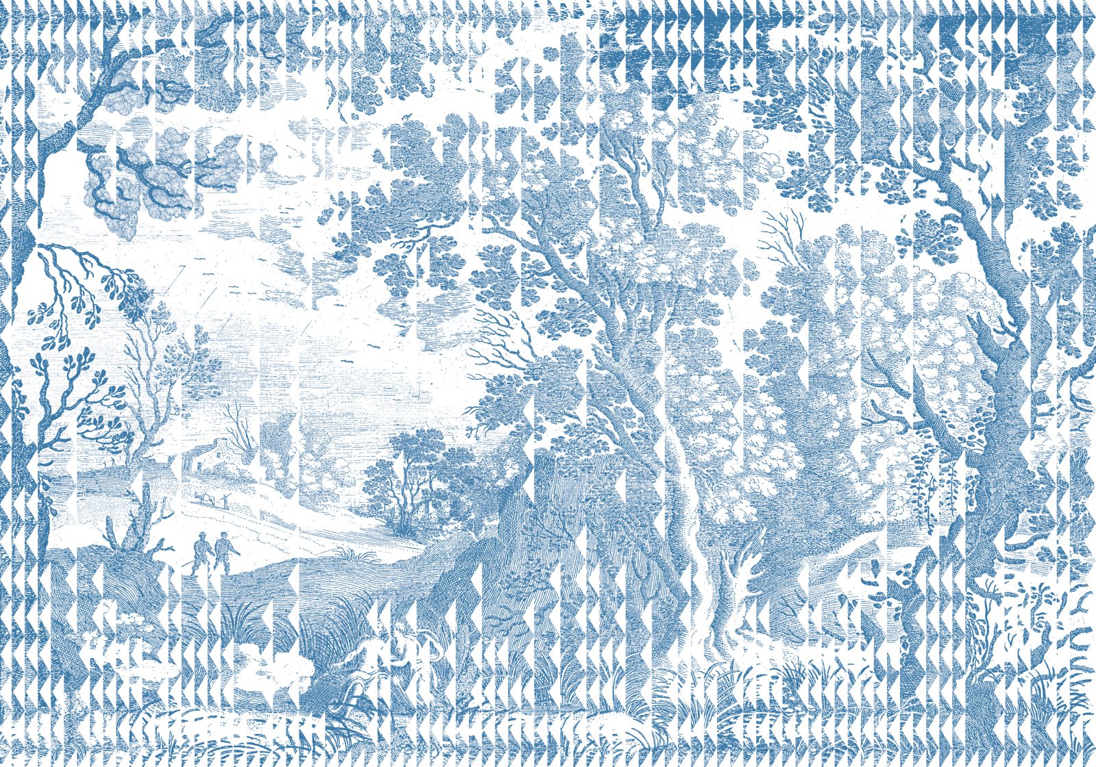 Patch Landscape, Blue, TresTintas