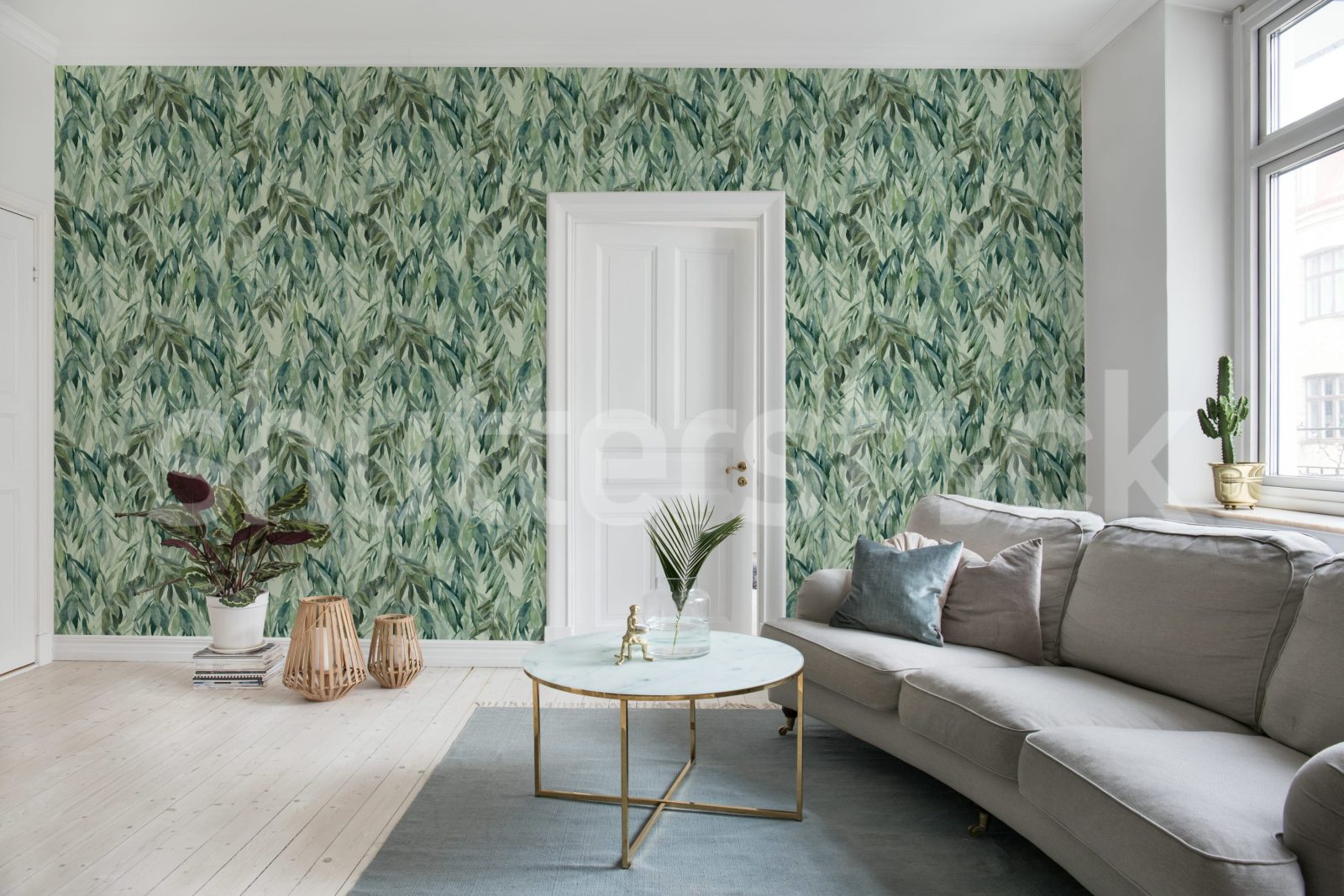 Hanging Branches, Silver Green, Rebel Walls 2