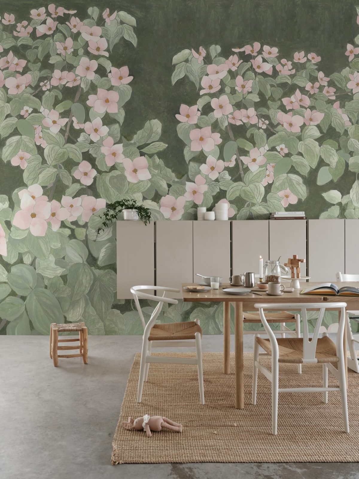Parkflowers, Pink, Rebel Walls 3