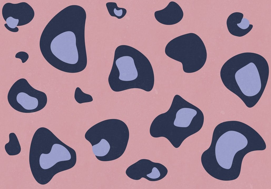 Giant Leopard, Pink, Rebel Walls