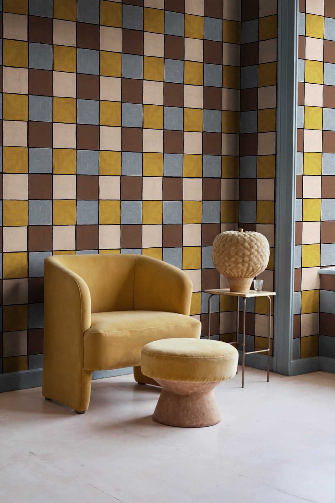 Tile, Orange, Rebel Walls 2