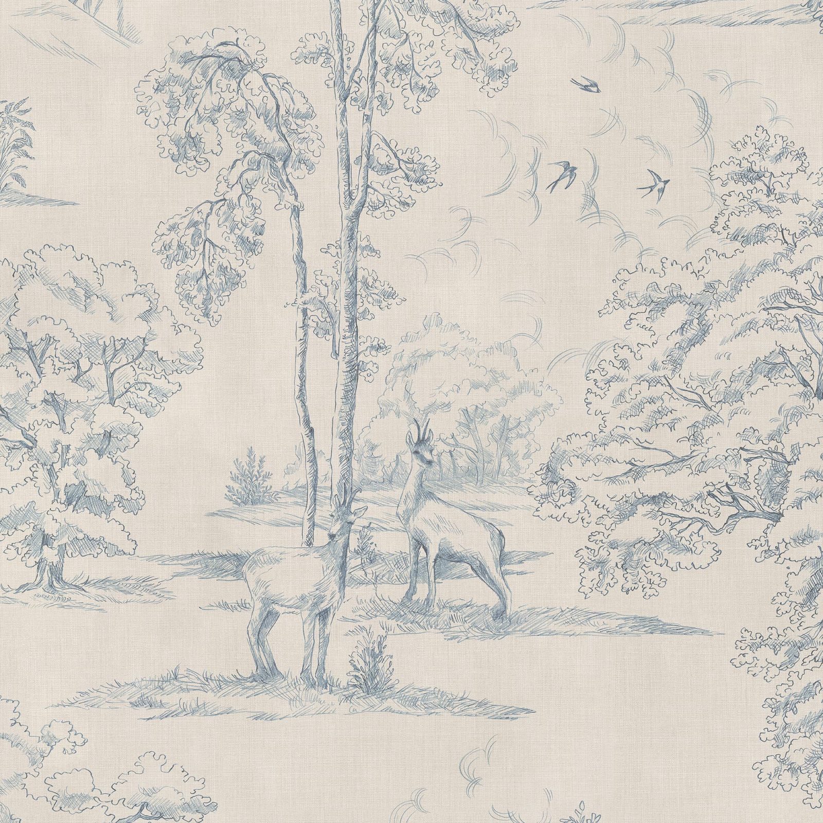 Montfort Mural, Blue, Sandberg