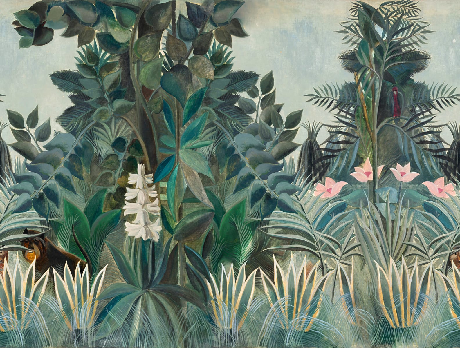 The Equatorial Jungle by Rousseau, Rebel Walls