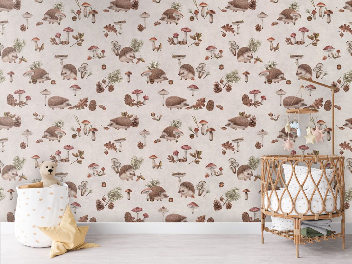 Happy Hedgehog - White, Kikki Belle 4