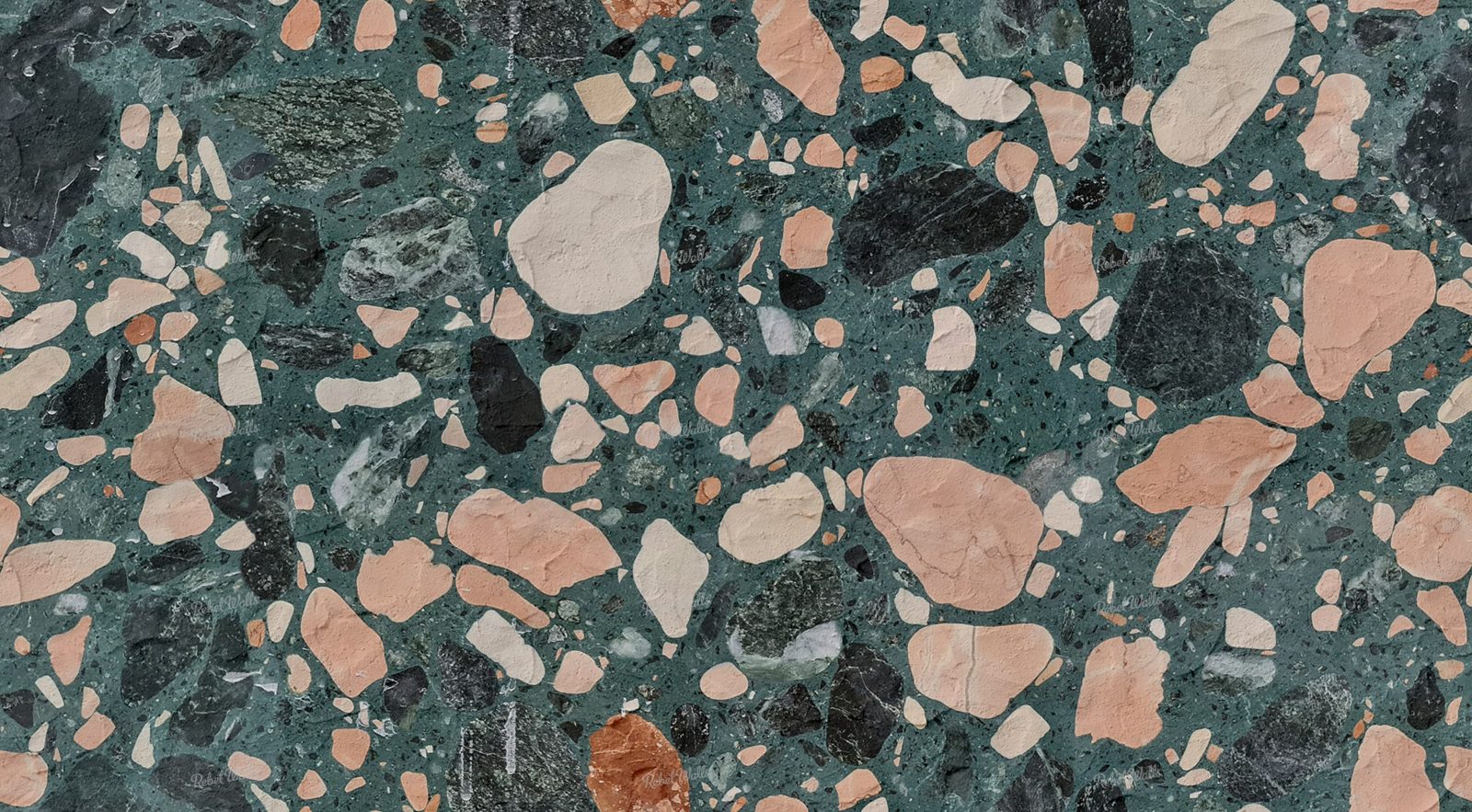 Terazzo Bold, Emerald, Rebel Walls
