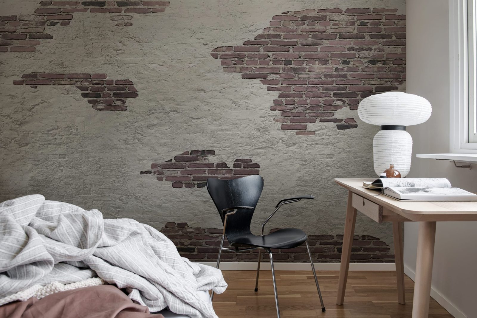 Ivory Bricks, Plaster, Rebel Walls 3