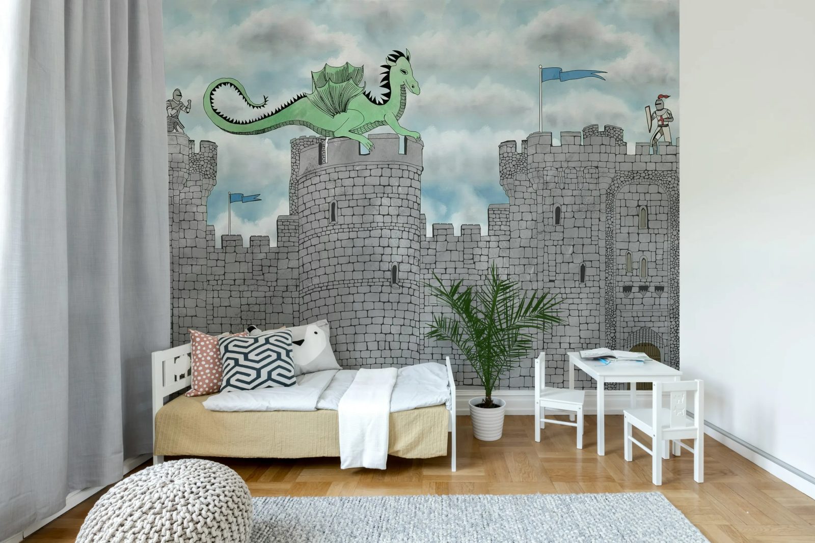 Dragon Castle, Blue, Rebel Walls 2