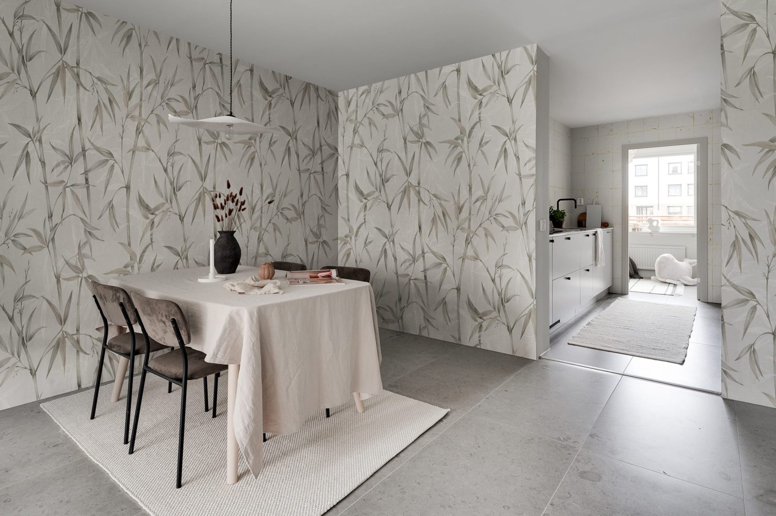 Bamboo Garden, Pearl, Rebel Walls 3