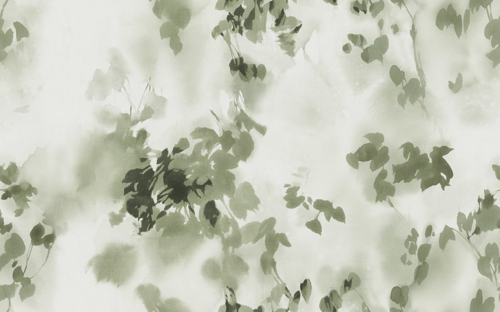 Hazy Leaves, Green, Rebel Walls