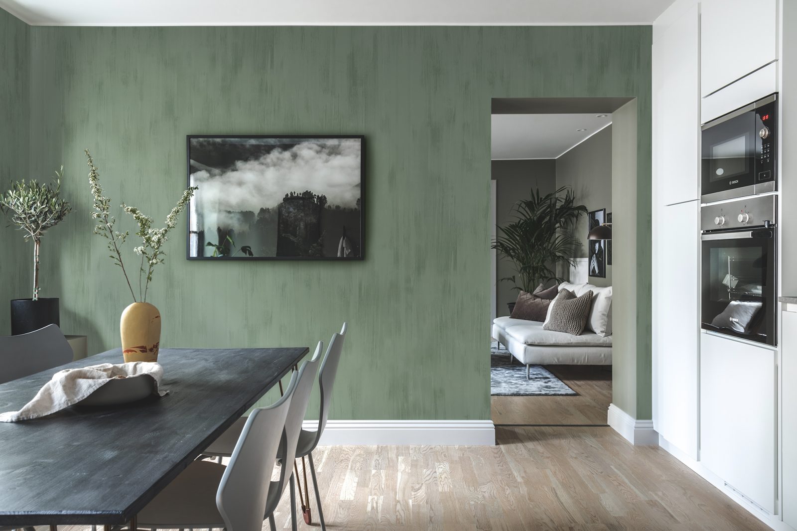 Brushstrokes, Jade, Rebel Walls 3