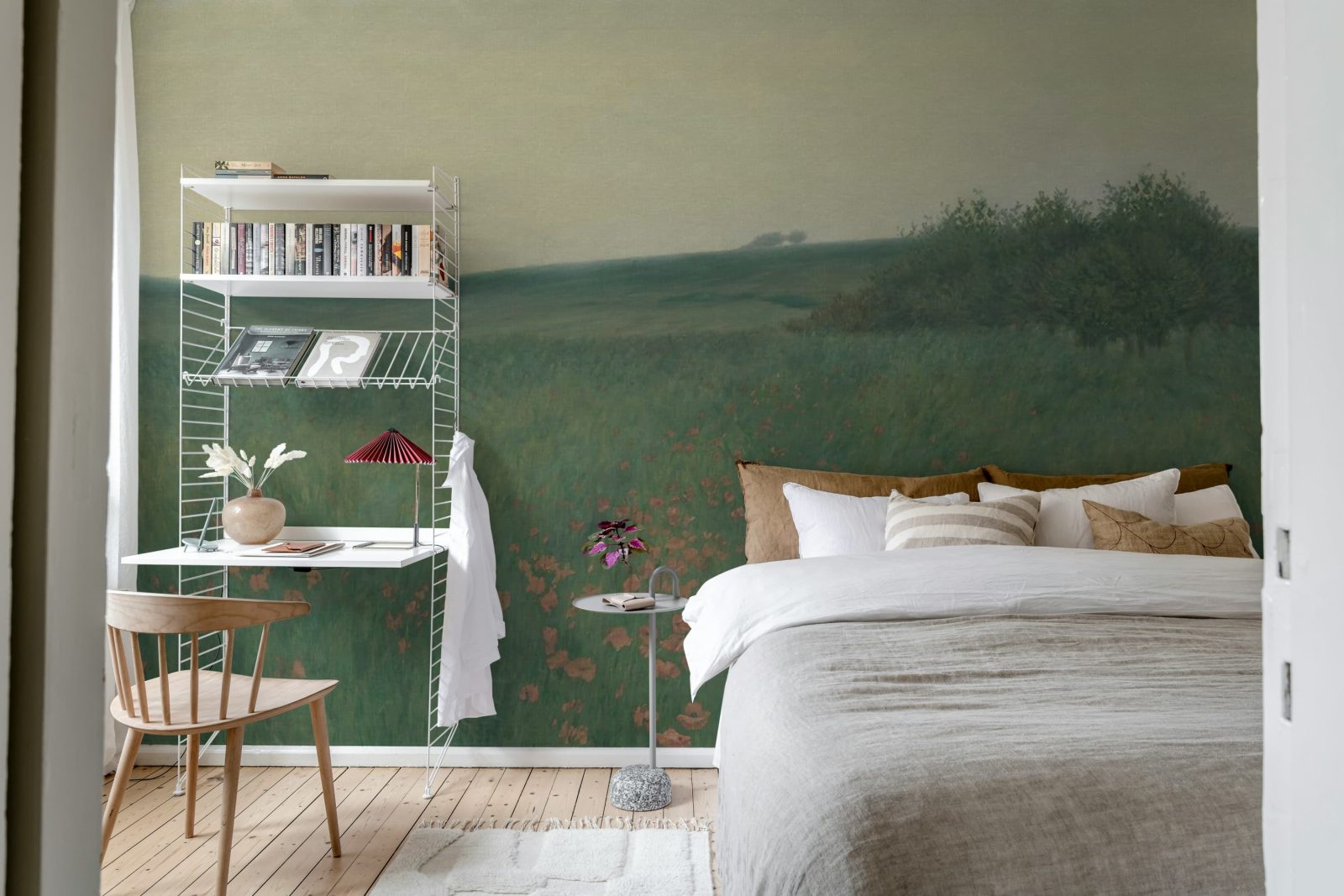 Poppy Landscape, Dawn, Rebel Walls 3
