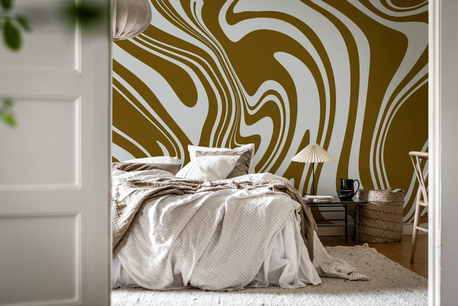Swirly, Brown, Rebel Walls 2
